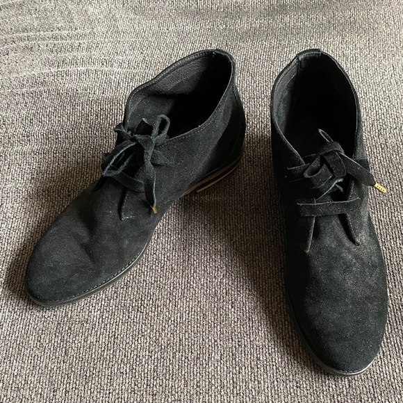 Marco Vicci Suede Booties New - Picture 1 of 6